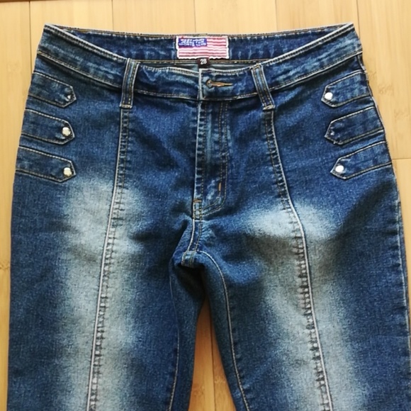 Vintage Denim - Vintage Midrise Faded Jeans